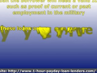 Fast Cash Military Loans Same Day For Retired Military Perso