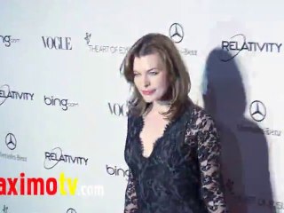 Milla Jovovich at The Art Of Elysium "HEAVEN" 2011