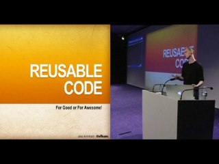 Reusable Code, for good or for awesome! (Jake Archibald)