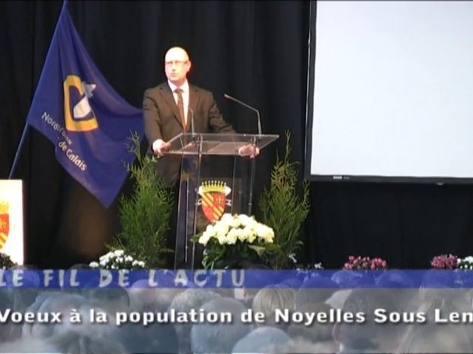 FIL DE L'ACTU - cérémonie des voeux à Noyelles-sous-Lens