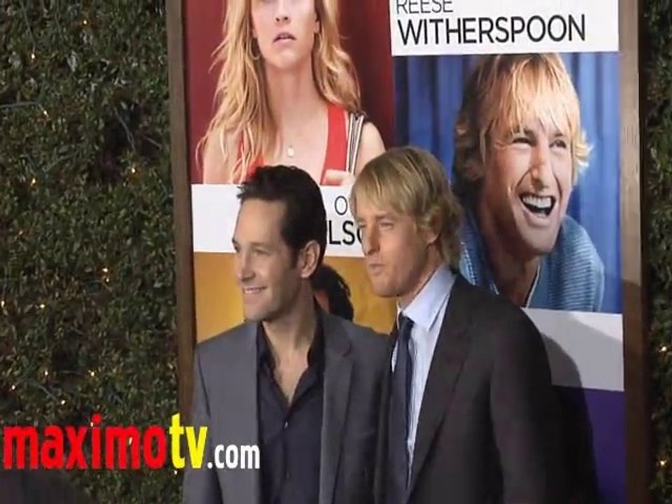 PAUL RUDD & OWEN WILSON at "How Do You Know" Premiere