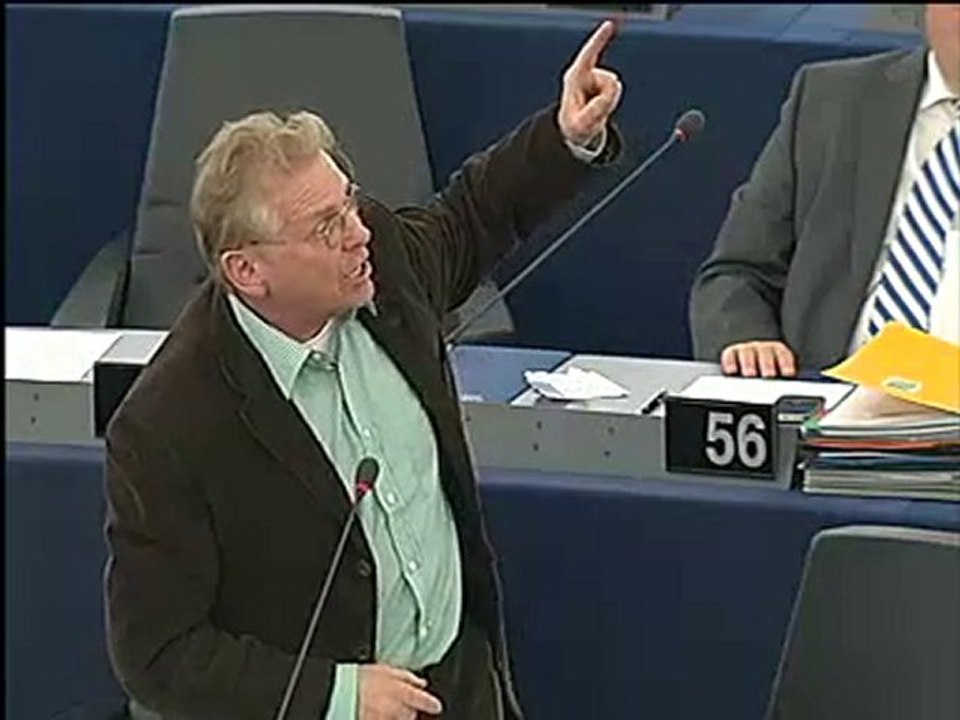 Intervention de Daniel Cohn-Bendit au Parl. europ. 17/1/2011
