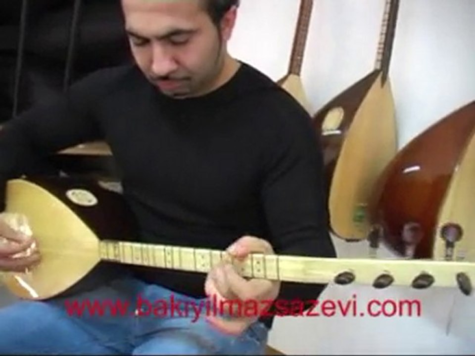 Wengi baglama kısa sap 38 cm