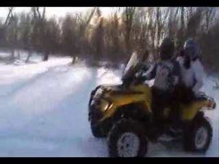 quad du 17 janvier 2011 avec nos clients