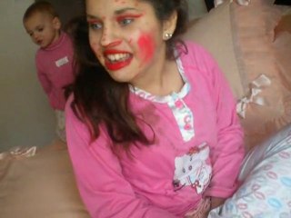 la churra asiendo la sariyo  mdr