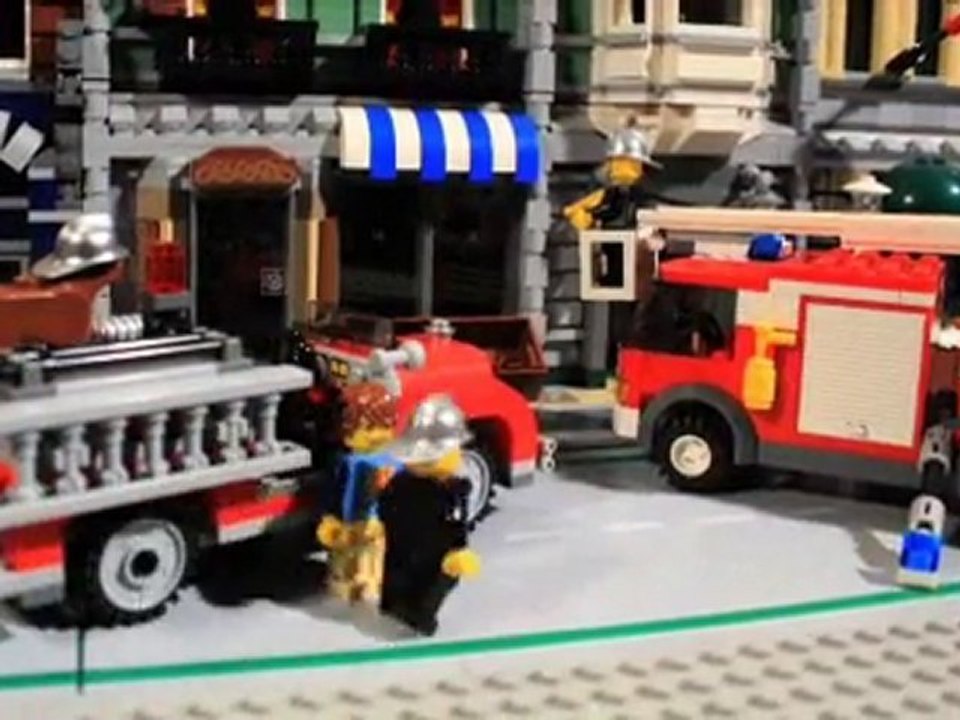 Un incendie à LEGO City