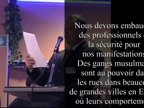 Assises sur l'islamisation (sous titré) Anders Gravers