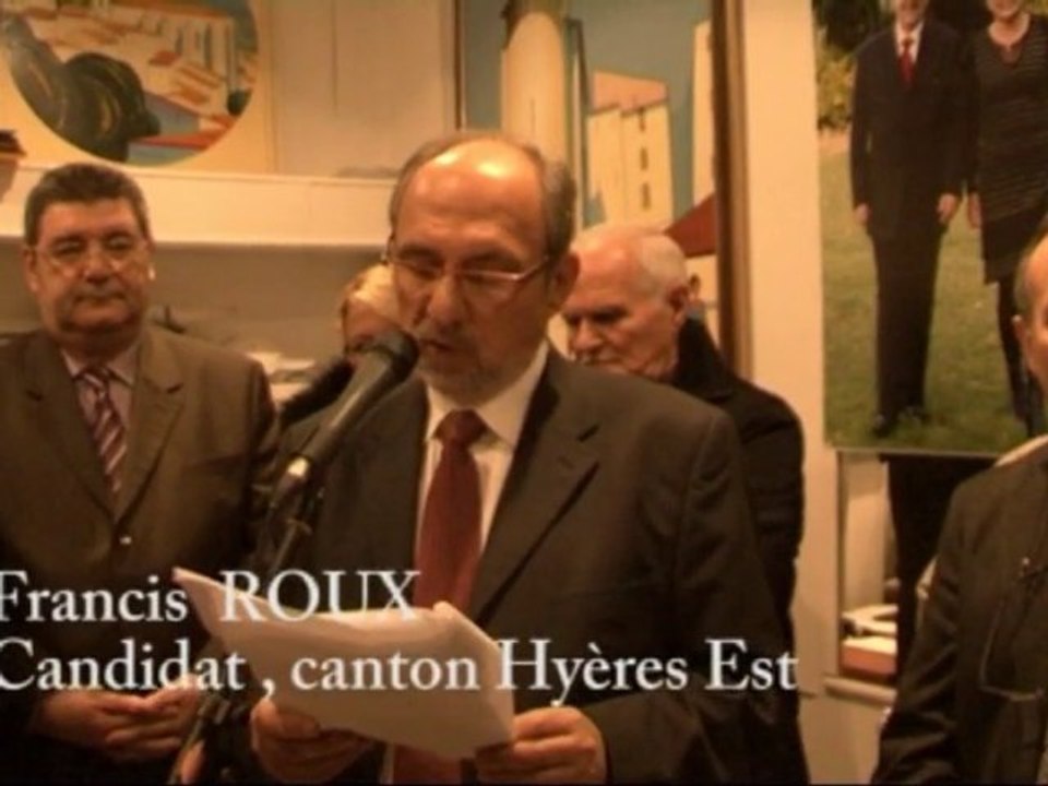 Inauguration de la permanence de Francis Roux