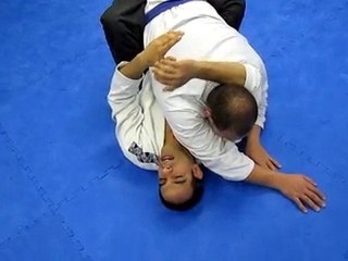 JIu JItsu Finishing head and arm triangle