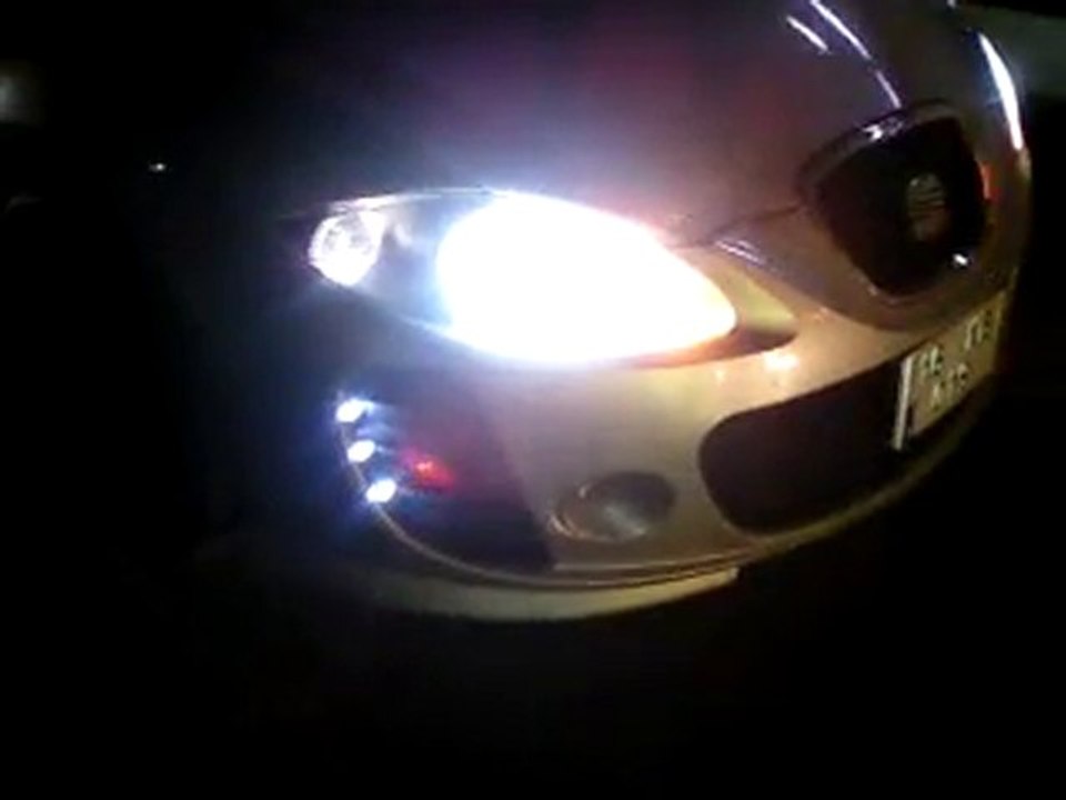 Luz diurna seat leon