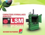 Compacteur d'emballages agricole LSM