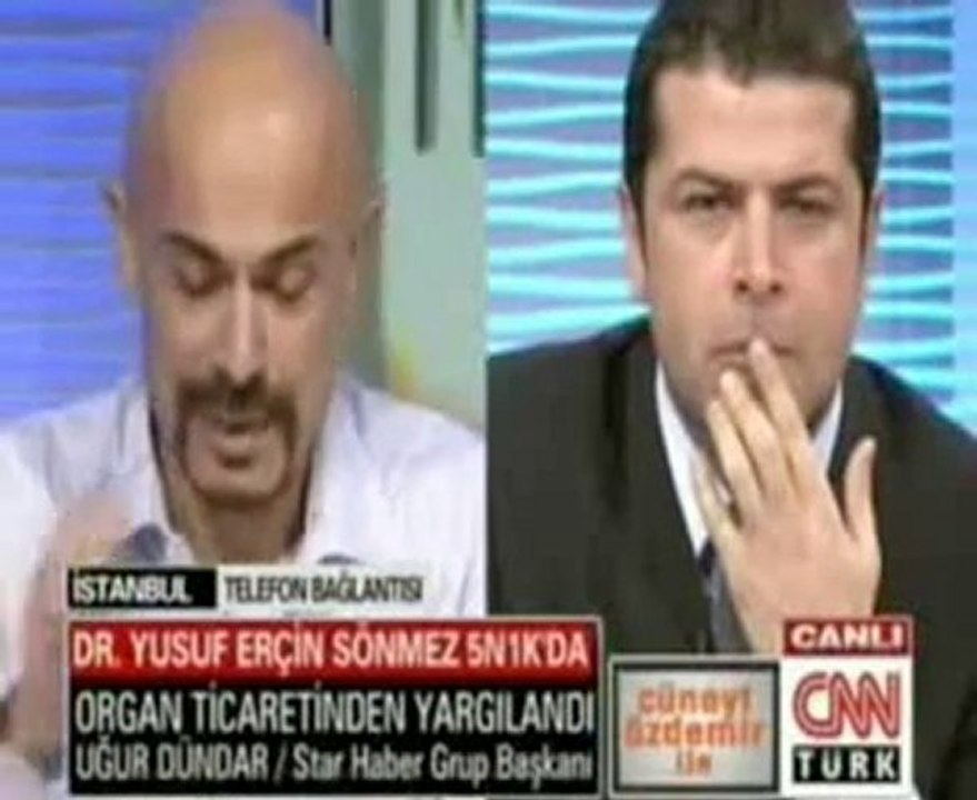 Her şey Uğur Dündar'ın Canlı yayına bağlanmasıyla ortaya çık