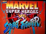 Marvel Super Heroes Vs Street Fighter Saturn