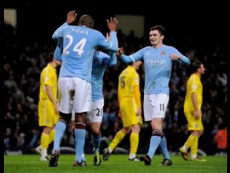 Manchester City 4-2 Leicester City Tevez, Kolarov great-goal