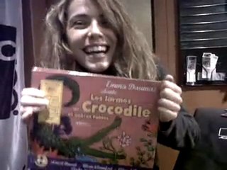 Dédicace de Emma Daumas pour cergyvie.fr