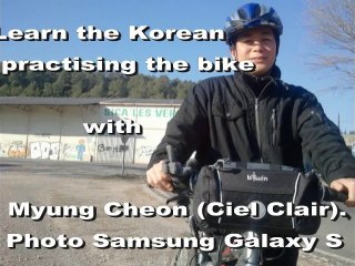 Apprendre le Coréen en faisant du vélo ( VTT)