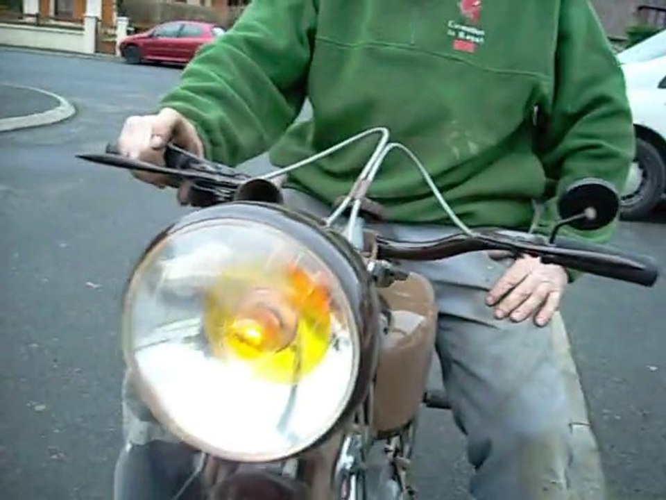 remise en route motobecane D45 A de 1948