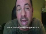 Deviated Septum Surgery - 2 Days After Surgery