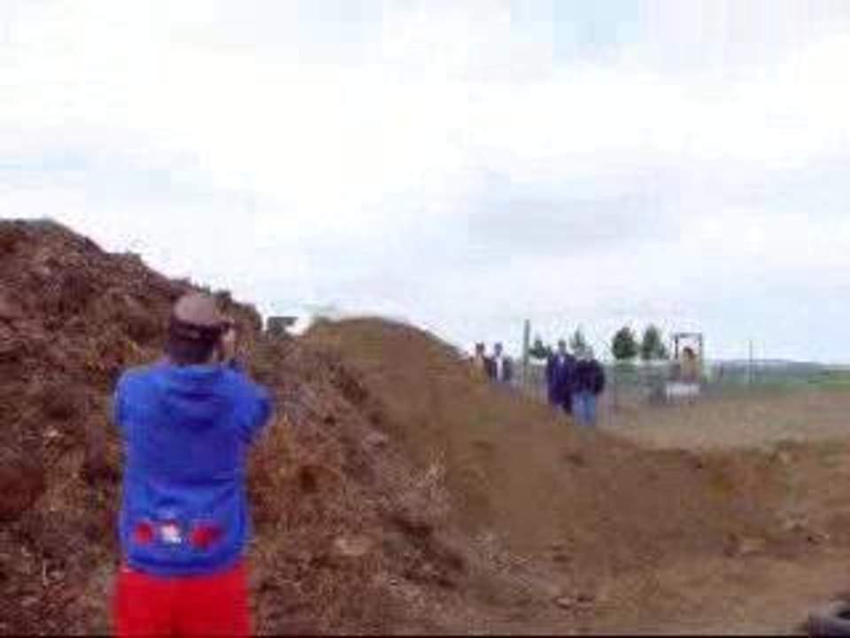 cascade en moto raté