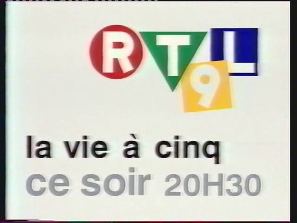 RTL9 2 Août 1996 Teaser été, 1 pub et 3 B.a - Vidéo Dailymotion