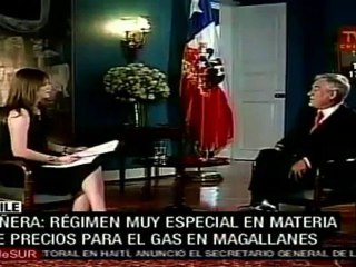 Piñera: régimen muy especial en materia de precios para el gas en Magallanes