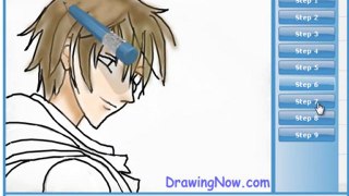 How to draw Anime Boys