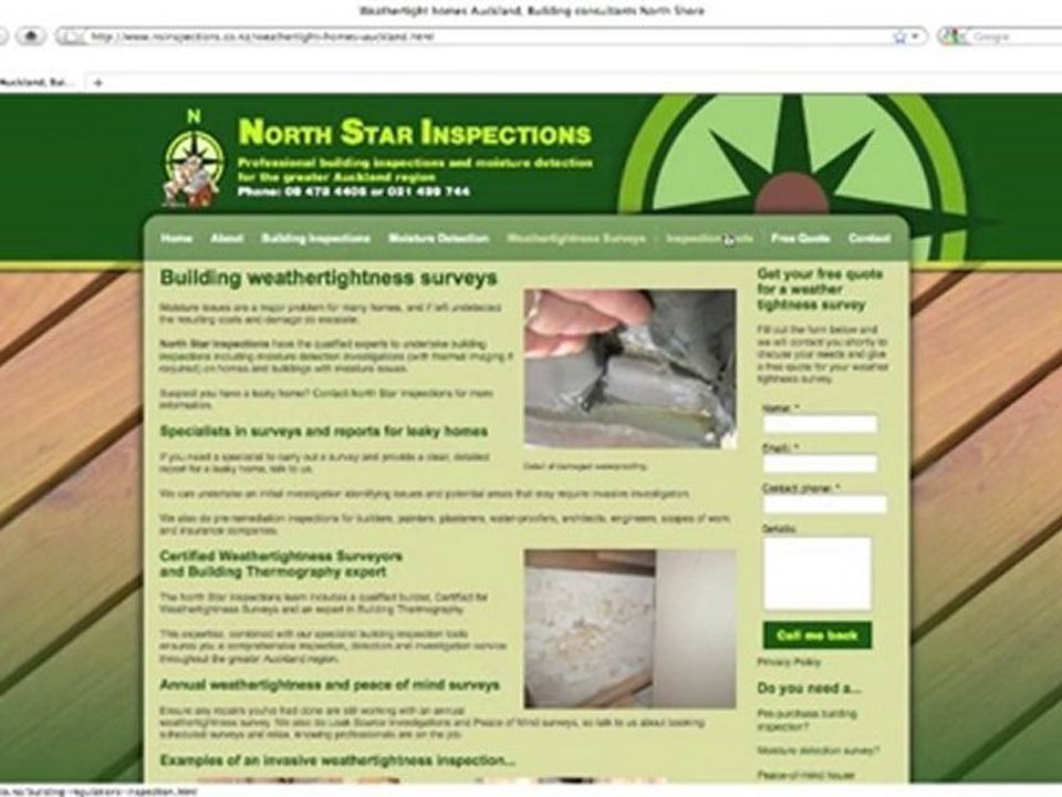 Pre purchase inspection Auckland, Building inspector North