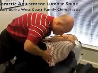 What is a chiropractic manipulation? Lumbar spine