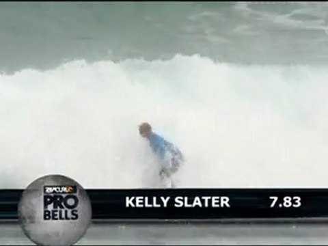 Kelly Slater defeats Bobby Martinez, Advances Semis - 2010 Rip Curl Pro Bells Beach