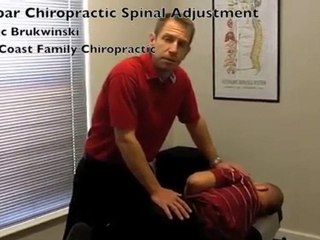 What is a Chiropractic lumbar spine adjustment?