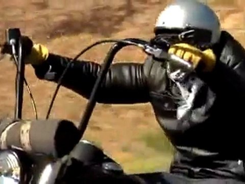 Seth Huot- Harley riding through Utah and Nevada