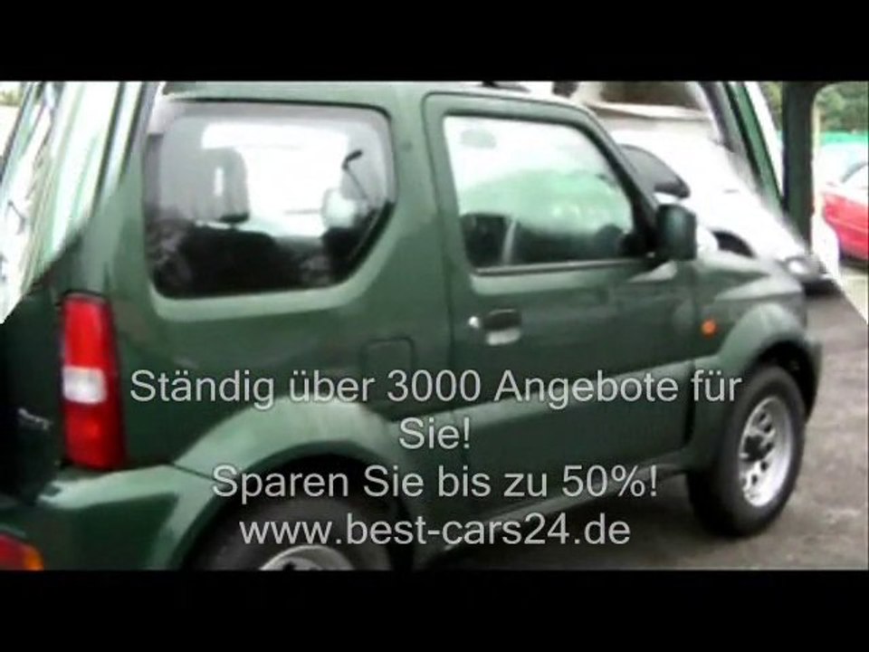 Suzuki Jimny EU-Fahrzeug aus 2010 in Grün-Metallic