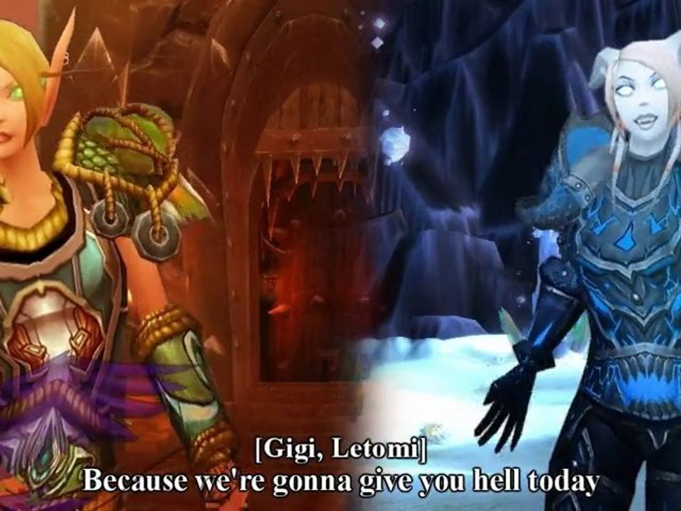 WoW : All Girls Collab  - Run Deathwing Run