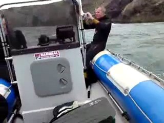 Bateau,retour du chasseur