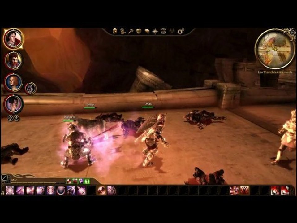 Dragon Age : Origins Walkthrough  102 La Tranchée des morts