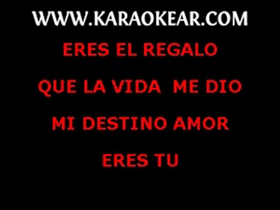 LUCERO - MI DESTINO ERES TU KARAOKE