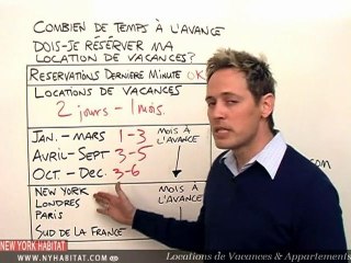 Quand réserver une location de vacances avec NY Habitat?