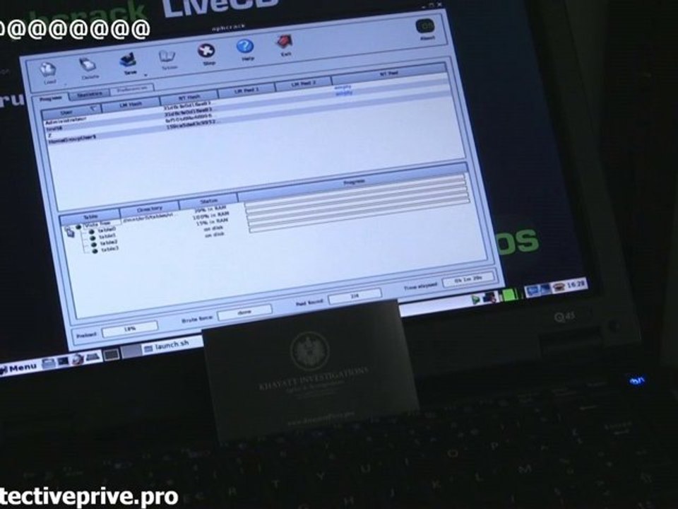 Crack mot de passe session Windows - Piratage