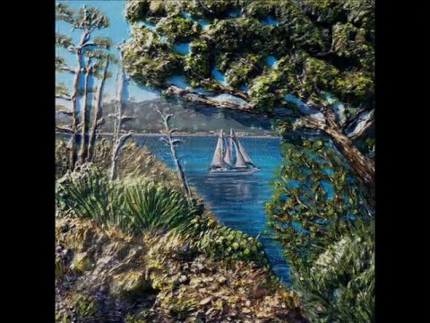peinture la corse paysages et bord de mer - virginie trabaud