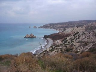 Chypre : le Rocher où serait née la déesse Aphrodite...