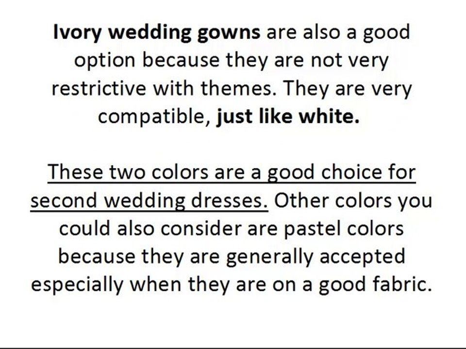 What You Have to Know About Second Wedding Dresses