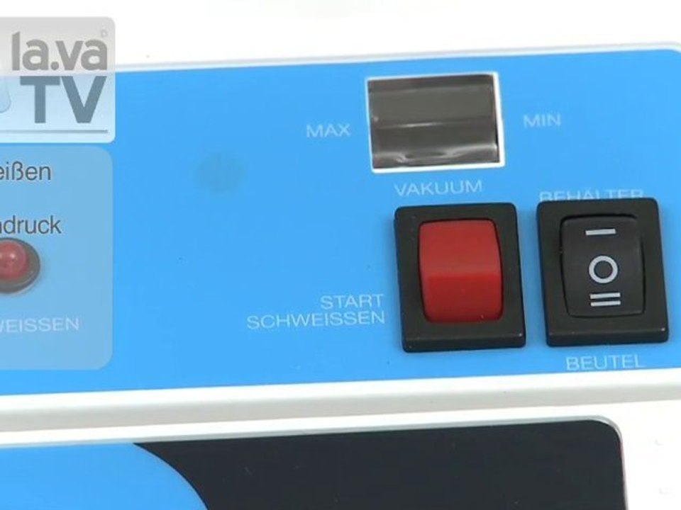 Vakuumiergerät in Profiqualität - Dosen platt in Sekunden