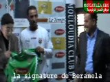 la signature de Beramela Au Mouloudia Club d'alger