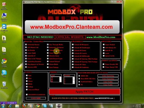 Call of Duty Black Ops Modbox Pro - Mod Your Xbox 360
