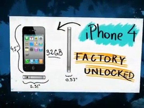 Commercial 3: Factory Unlocked Apple iPhone 4 SALE