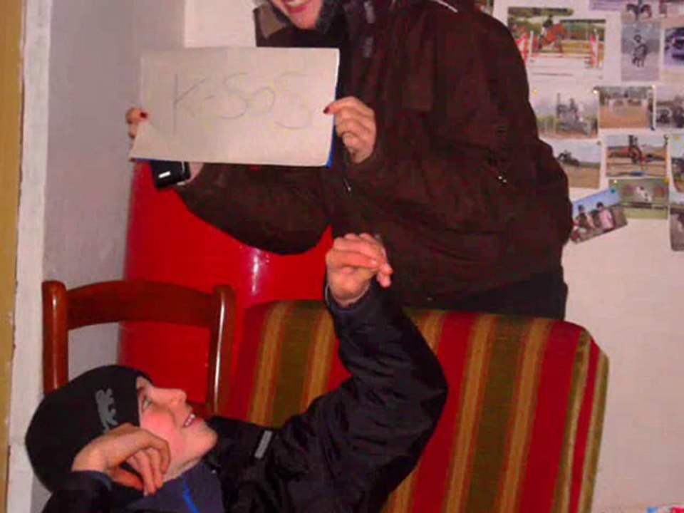 Comme des gamins ♥.