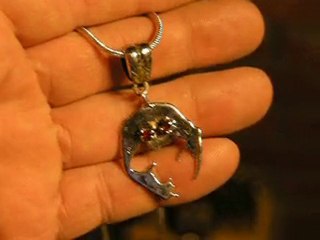 Gothic Necklace demon bat