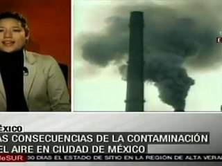 Cerca de 3500 personas mueren anualmente en México por contaminación (ONG)