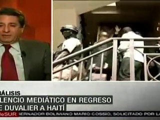 Mario Méndez: silencio mediatico sobre regreso de Duvalier es una agresión directa al televidente