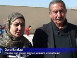Afghan women cricketers aim to hit rivals for six